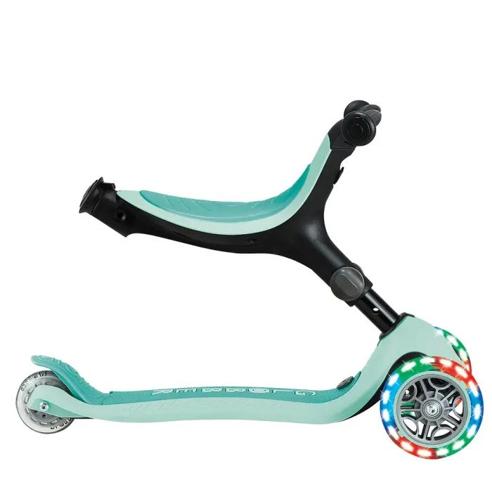 Самокат Globber серії Go Up Active 360 аква Колеса з підсвічуванням (749-300) изображение 11