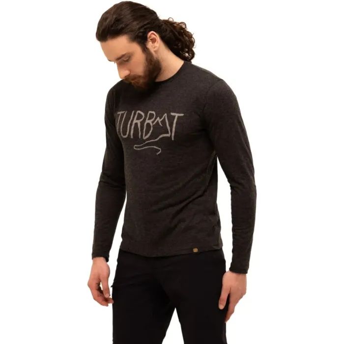 Лонгслів Turbat Magic Logo LS Mns caviar - XXL - чорний (012.004.5535)