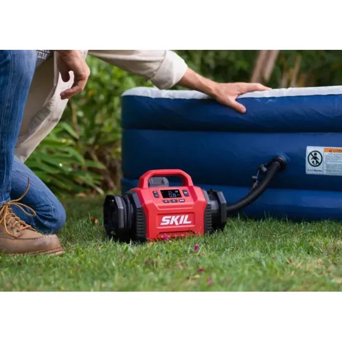 Автомобильный компрессор Skil 3153 CA (Без АКБ и ЗУ) (VA1E3153CA) изображение 3