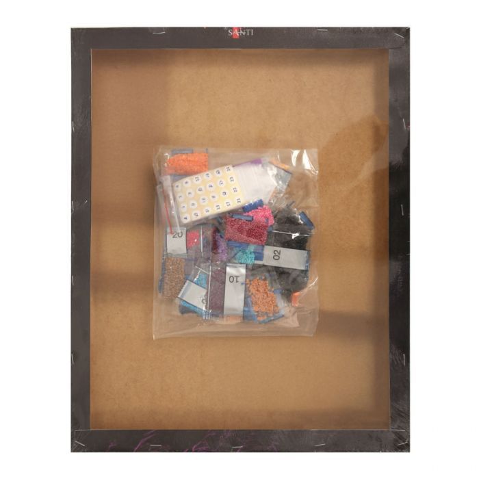 Картина по номерам Santi алмазна мозаїка "Осіння романтика", 40*50см на підрамн (956062) зображення 3