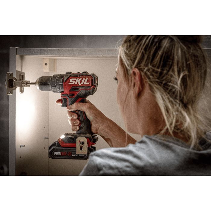 Шуруповерт Skil 3075 CA Compact Li-Ion 20V, безщеточное ударное, 2.0Ah, зарядное устройство (CD1E3075CA+BC1E3136A) изображение 12