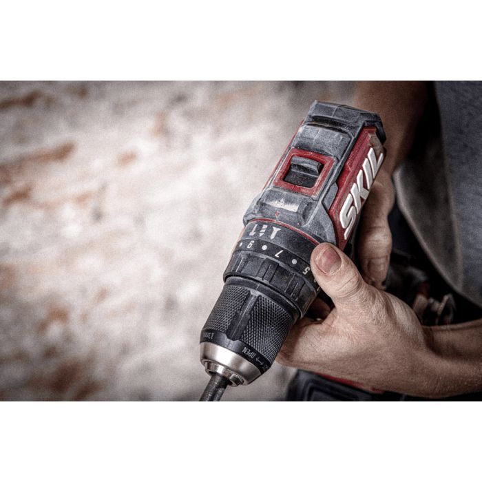 Шуруповерт Skil 3075 CA Compact Li-Ion 20V, безщеточное ударное, 2.0Ah, зарядное устройство (CD1E3075CA+BC1E3136A) изображение 5