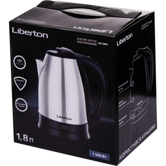 Электрочайник Liberton LEK-6800 изображение 6