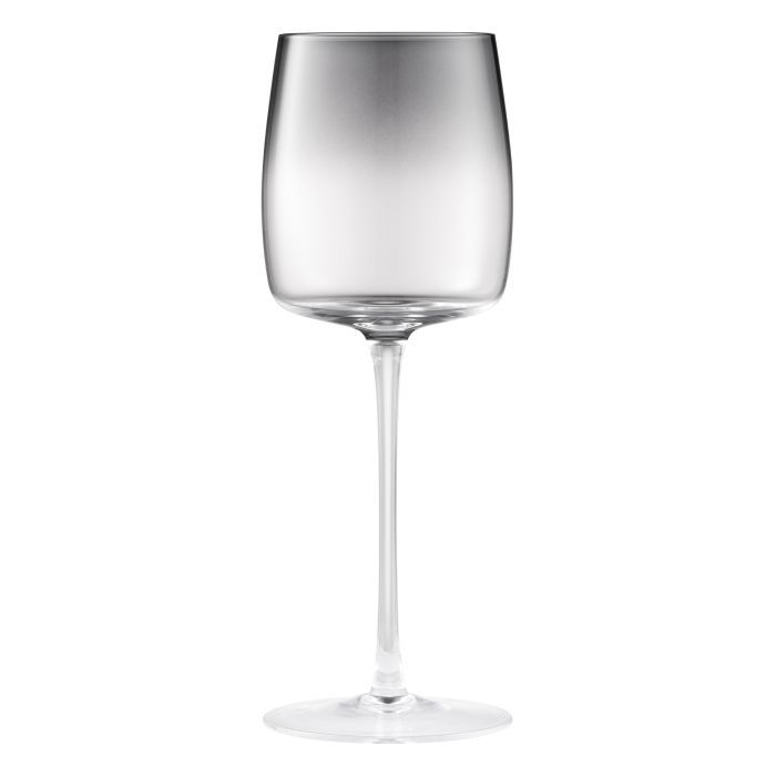 Набір келихів Ardesto Black Mars Mira 410мл, 2шт, скло, сірий (AR2641GRG) зображення 2