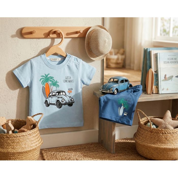 Набор детской одежды Breeze с машинкой (21723-110B-blue) изображение 9