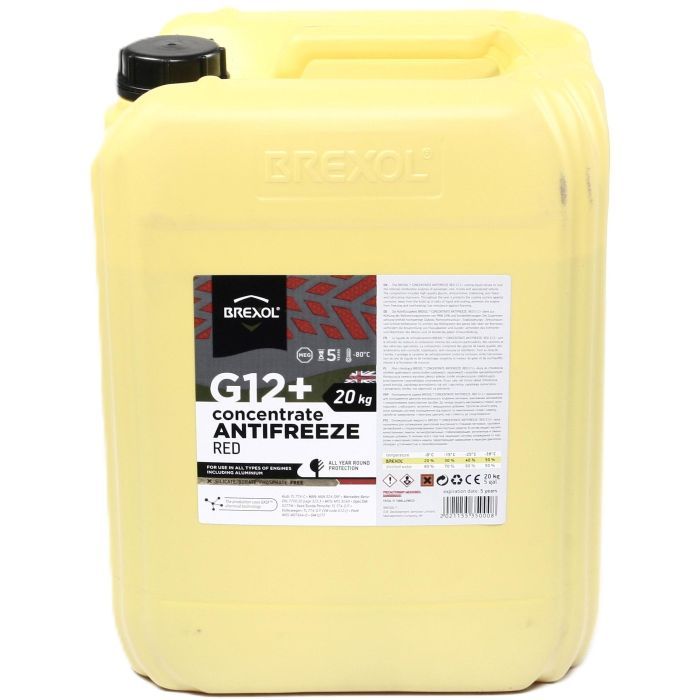 Антифриз BREXOL RED CONCENTRATE G12+ (-80C) 20kg (antf-028)