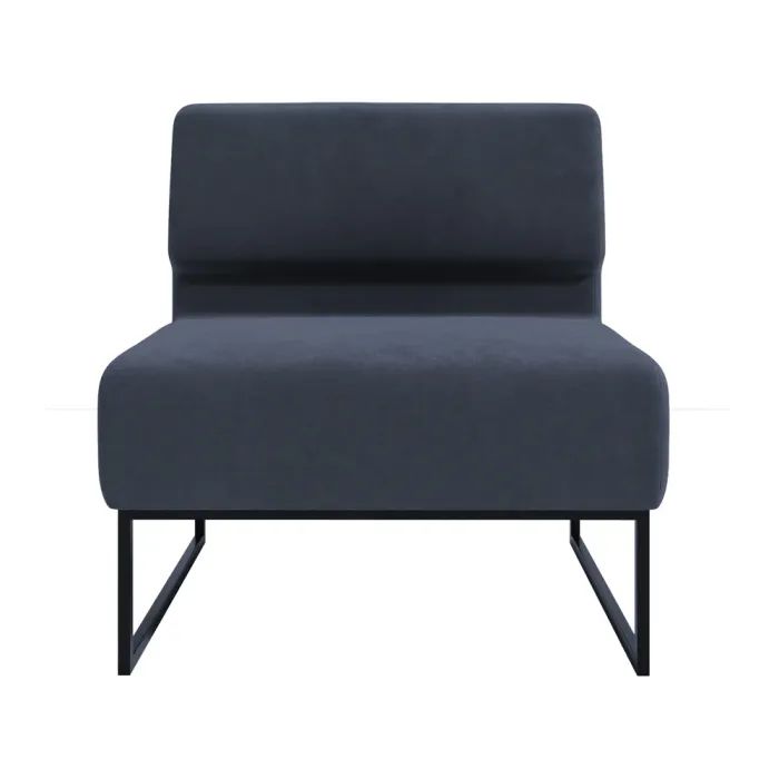 Диван офісний Richman Лаунж Одинарний зі Спинкою Каркас Чорний Сімпл 54 (R00000048763) зображення 2