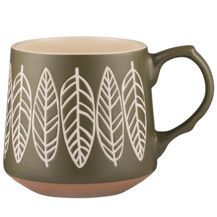 Чашка Ardesto Ilda, 500мл, кераміка, зелений (AR3038)