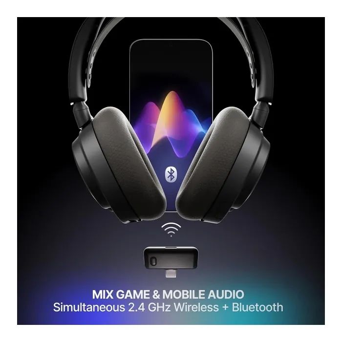 Навушники SteelSeries Arctis Nova 7X Gen 2 Wireless Black (61758) зображення 6