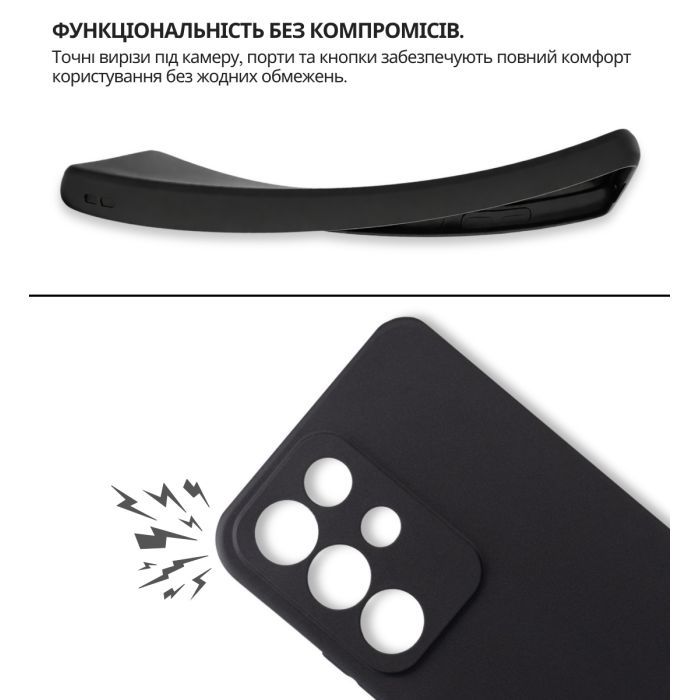 Чехол для мобильного телефона BeCover Realme C85 5G Black (715039) изображение 4