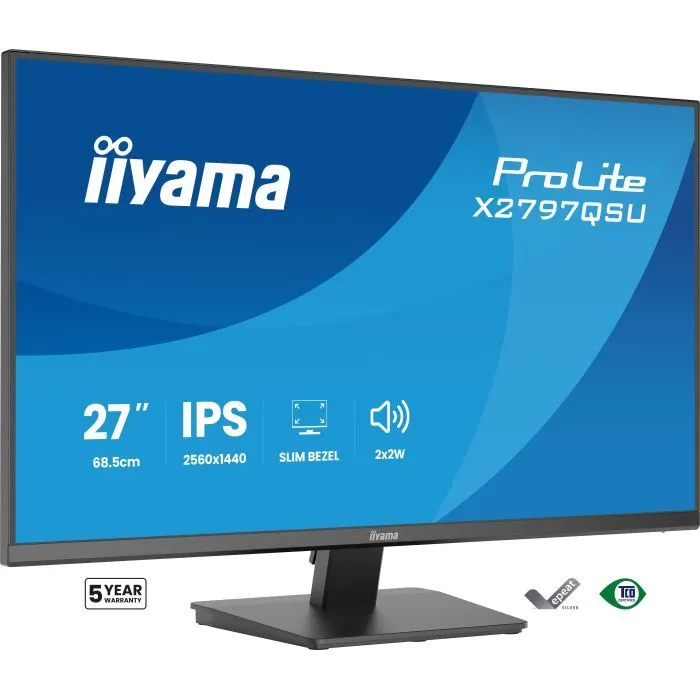 Монитор iiyama X2797QSU-B1 изображение 10