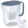 Фильтр-кувшин Brita Style Essential XL MXPro 3.6л + 3 картриджа сіро-блакитний (1059312)