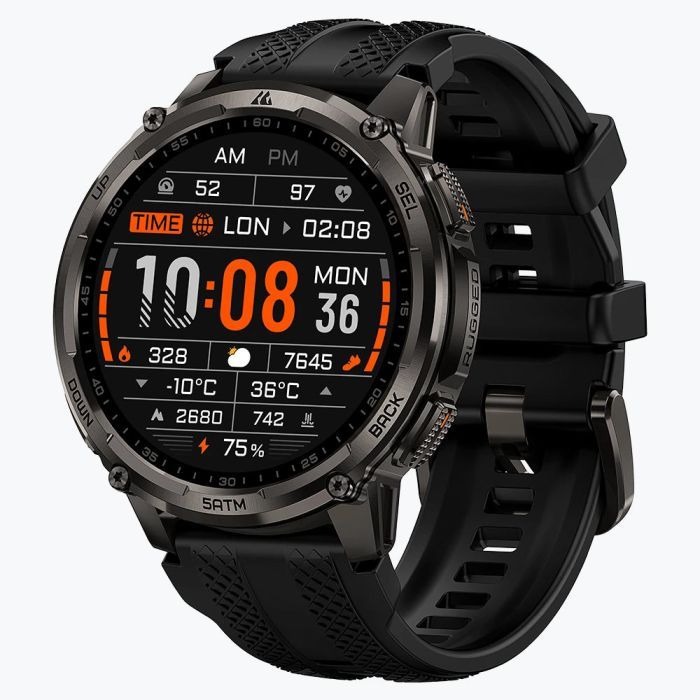 Смарт-часы KOSPET Tank T4C Black (6978602500430)