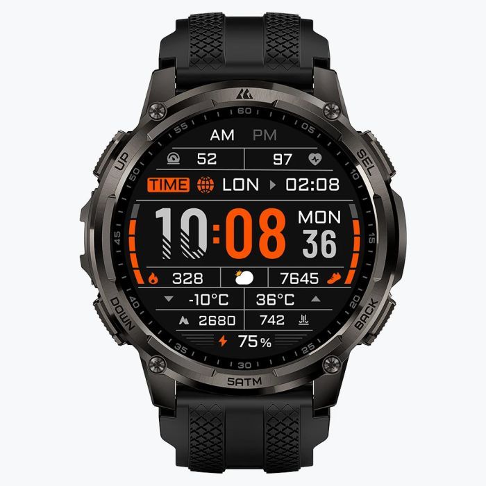 Смарт-часы KOSPET Tank T4C Black (6978602500430) изображение 2