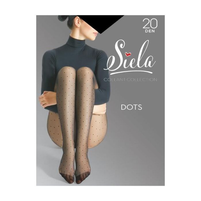 Колготи Siela Collant Dots Small 20 Den Nero - 4 (4823102986876)