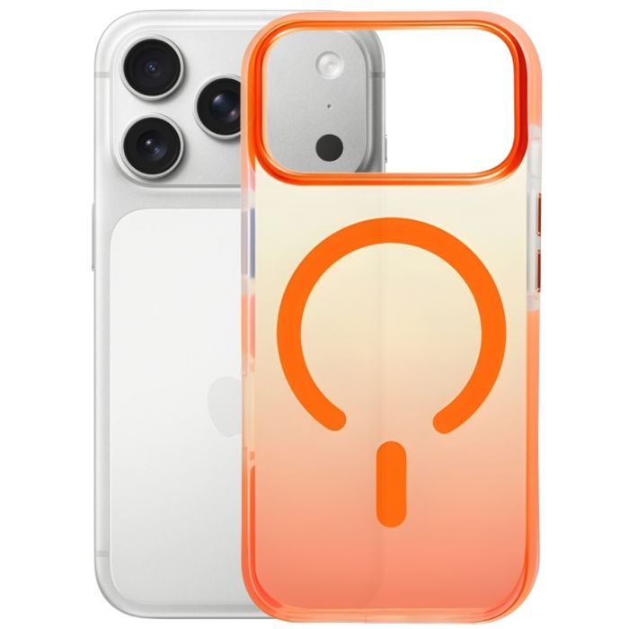 Чехол для мобильного телефона BeCover FIBRA Shock-Proof MagSafe Apple iPhone 17 Pro Orange (715465)