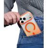 Чехол для мобильного телефона BeCover FIBRA Shock-Proof MagSafe Apple iPhone 17 Pro Orange (715465) изображение 6
