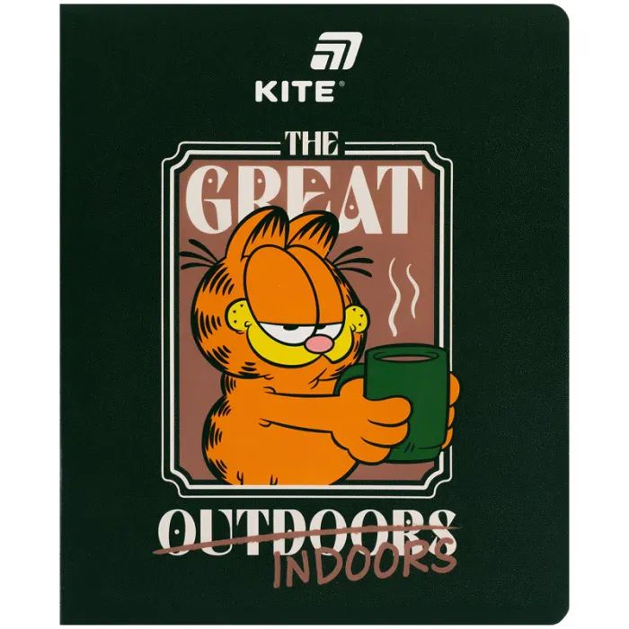 Тетрадь Kite Garfield, 48 листов, клетка (GF26-259) изображение 7