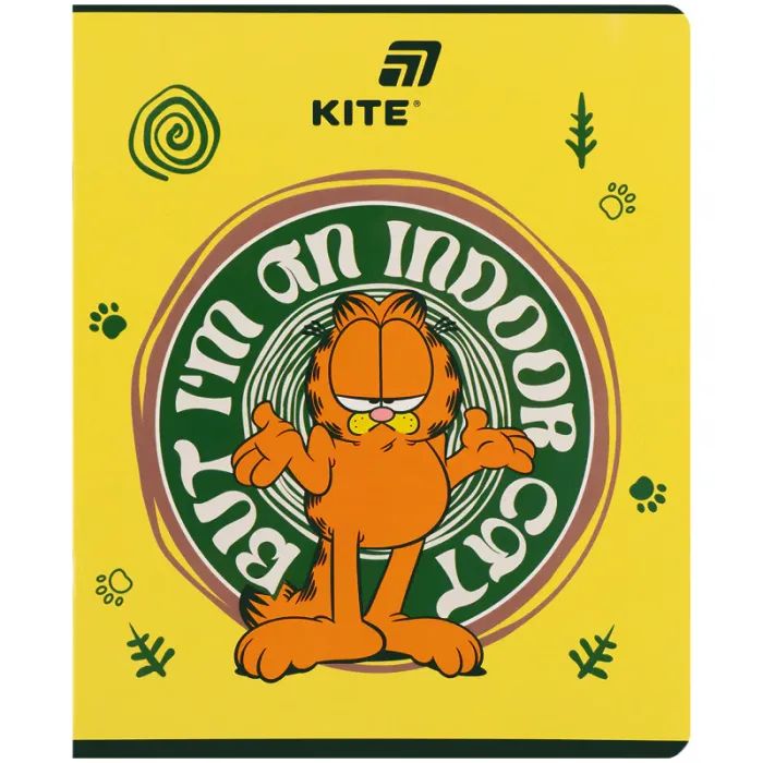 Тетрадь Kite Garfield, 48 листов, клетка (GF26-259) изображение 8