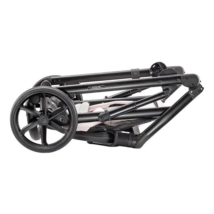 Коляска Adamex 2 в 1 Dolce Eco SA-15 рожева пудра (681945) изображение 10