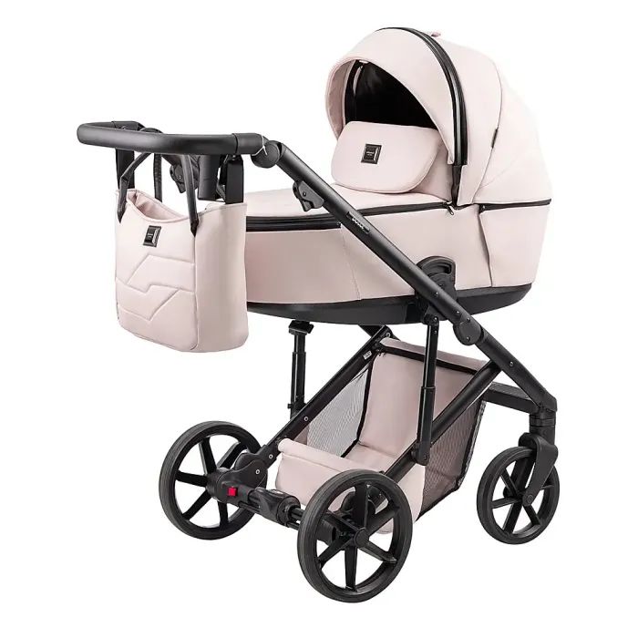 Коляска Adamex 2 в 1 Dolce Eco SA-15 рожева пудра (681945) изображение 2