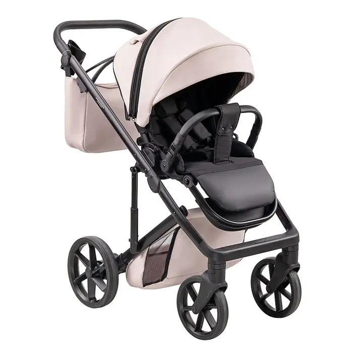 Коляска Adamex 2 в 1 Dolce Eco SA-15 рожева пудра (681945) изображение 8