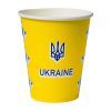 Стаканы одноразовые Україна PATRIOT бумажные 250 мл 50 шт (CUP250PAT) изображение 2