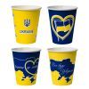 Стаканы одноразовые Україна PATRIOT бумажные 250 мл 50 шт (CUP250PAT)