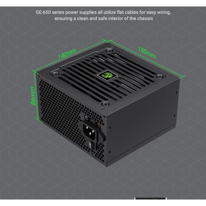 Блок живлення Gamemax 650W (GE-650) зображення 20