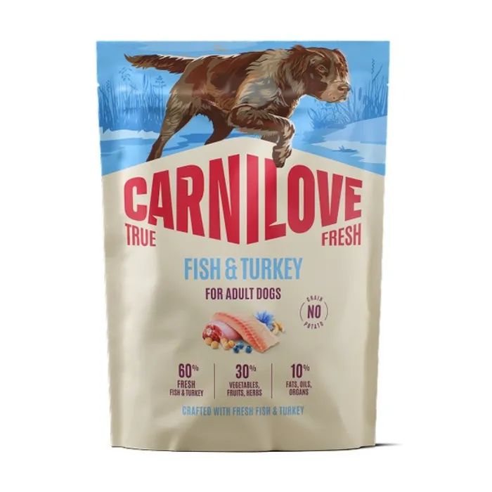 Сухий корм для собак Carnilove True Fresh Fish & Turkey 4 кг (8595602582075)
