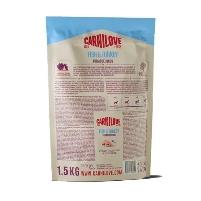 Сухий корм для собак Carnilove True Fresh Fish & Turkey 4 кг (8595602582075) зображення 2