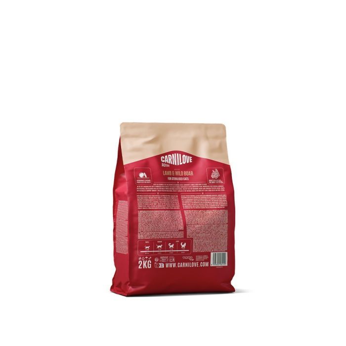 Сухой корм для кошек Carnilove Active Lamb & Wild Boar Sterilised 2 кг (8595602581450) изображение 2