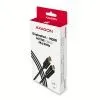 Кабель мультимедійний HDMI M to DisplayPort M 1.8m 4K30Hz black AXAGON (RVD-HI14C2) зображення 7