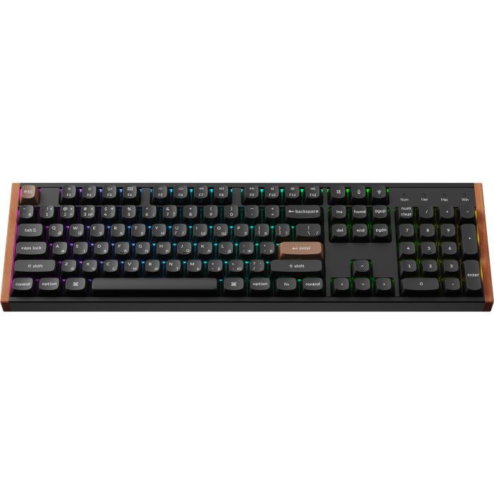 Клавіатура Keychron K10 HE Magnetic Switch RGB UA Black (K10H-F1-UA) зображення 2