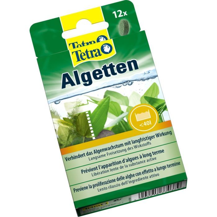 Средство против водорослей Tetra Algetten для аквариума 12 таблеток на 120 л (4004218811256) изображение 2