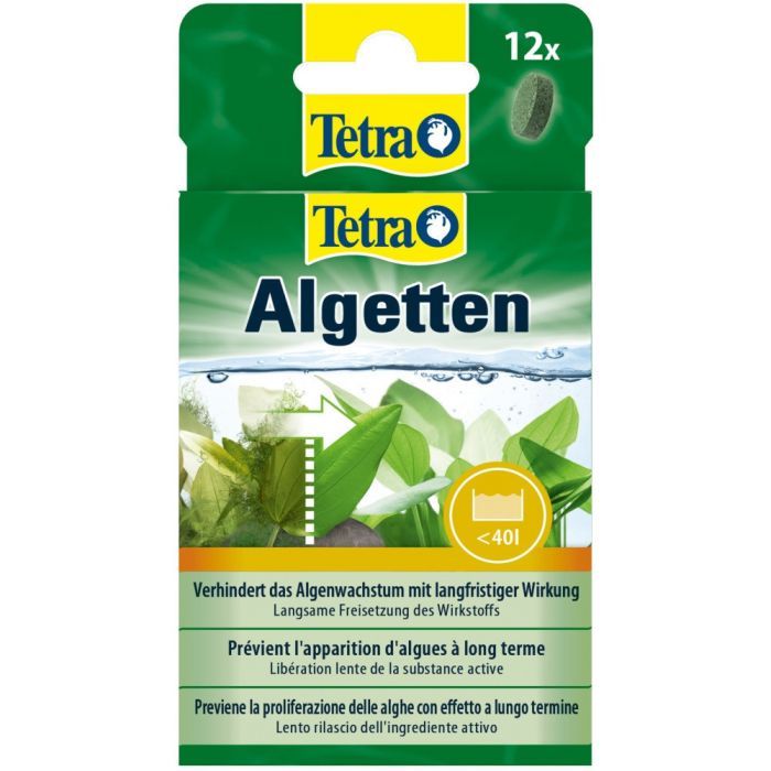 Средство против водорослей Tetra Algetten для аквариума 12 таблеток на 120 л (4004218811256) изображение 3