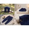 Штани дитячі Lovetti трикотажні (4434-2-110G-blue) зображення 7