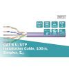 Кабель сетевой Digitus UTP 100м, cat.6, AWG 23/1, CU, LSZH-1, violet (U-UTP) (DK-1613-VH-1) изображение 3