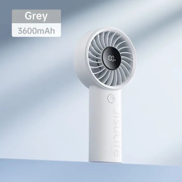 Вентилятор Jisulife Handheld Fan Life 4 (3600mAh) Grey зображення 7