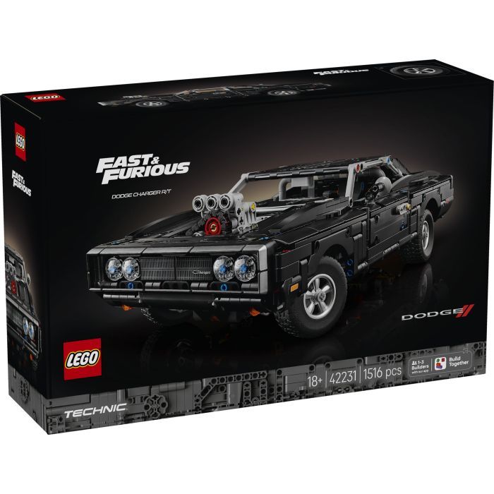 Конструктор LEGO Technic Форсаж Автомобиль Dodge Charger R/T (42231)
