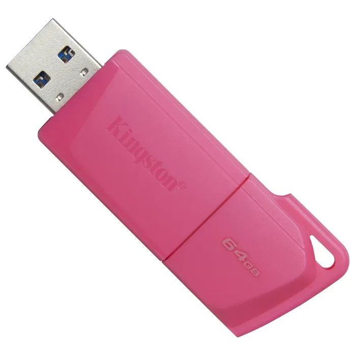 USB флеш накопитель Kingston 64GB DataTraveler Exodia M Pink USB 3.2 Gen 1 (KC-U2L64-7LN) изображение 2