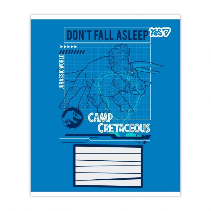 Зошит Yes Jurassic World.Camp cretaceous А5 24 аркушів лінія (768817) зображення 3