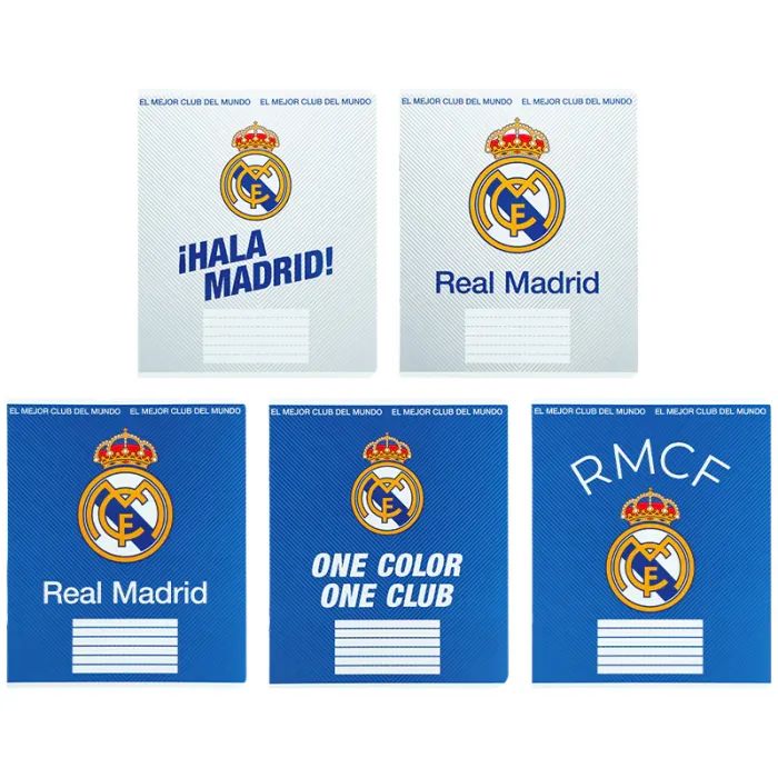 Зошит Kite Real Madrid, 12 аркушів, лінія (RL26-234)