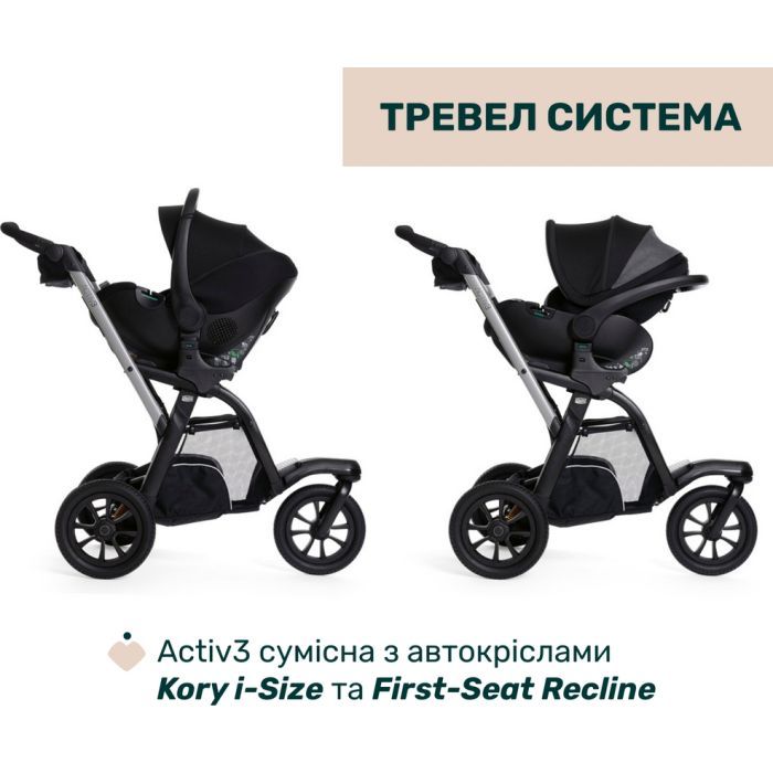Коляска Chicco 2 в 1 Activ3 New Сіра (2900990887156) (87154.54.01) изображение 12