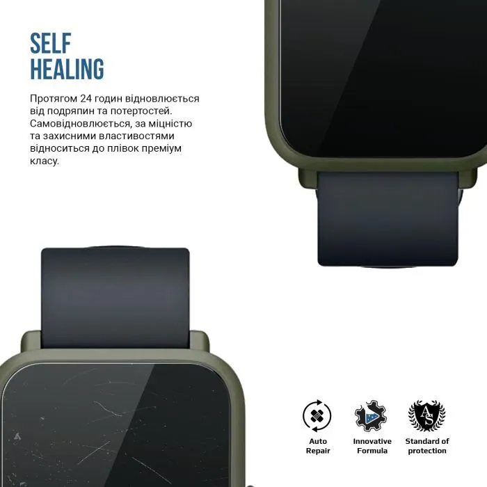 Пленка защитная Armorstandart Matte hydrogel Amazfit Watch Bip 6 pcs (ARM91979) изображение 3