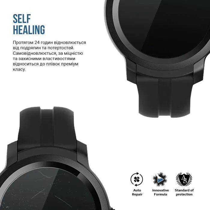 Плівка захисна Armorstandart Matte hydrogel Mobvoi TicWatch E2 6 pcs (ARM92077) зображення 3