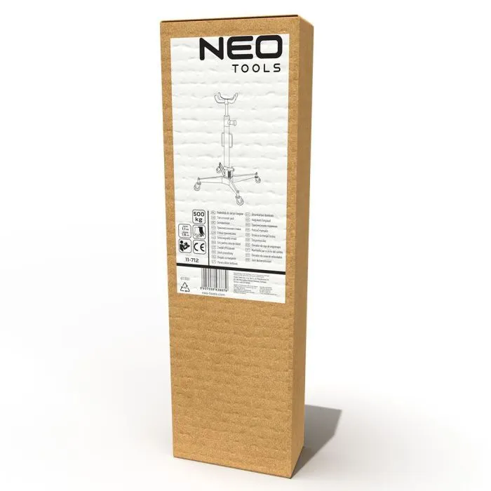 Візок гідравлічний Neo Tools стійка трансмісійна, до 500кг, 1075-1900мм (11-712) зображення 9
