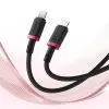 Дата кабель USB-C to Lightning 2.0m 20W red+black Baseus (P10377800U01-03) изображение 6