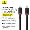 Дата кабель USB-C to Lightning 2.0m 20W red+black Baseus (P10377800U01-03) изображение 7