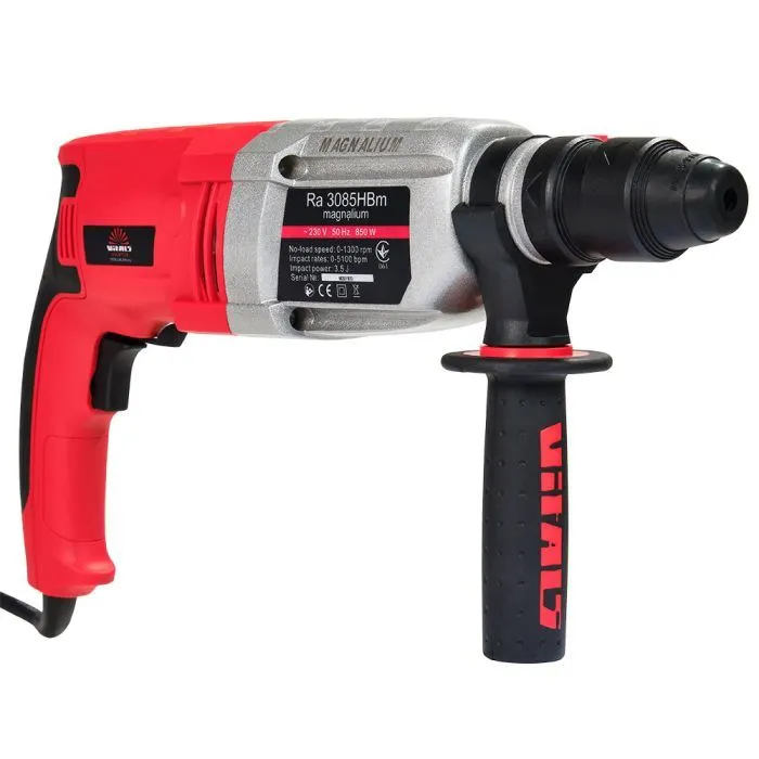 Перфоратор Vitals Master, Ra 3085HBm, magnalium, SDS-plus+ШЗП, 850W, 3.5J, кейс (52072) изображение 5